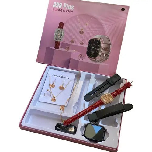 A99 Plus Ladies Smart Watch Gift Set